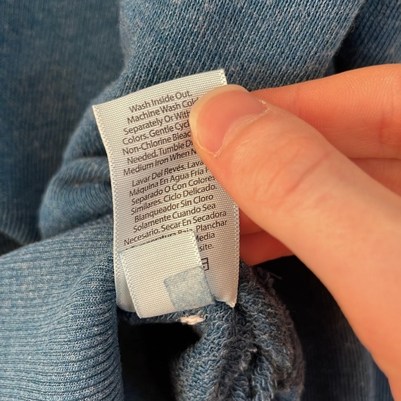 Time and Tru Blue Sweatshirt Size Medium - Picture 4 of 5